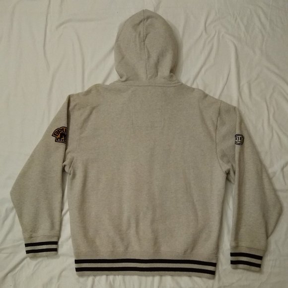 Boston Bruins Gray Zip-Up Sweater - Picture 2 of 6